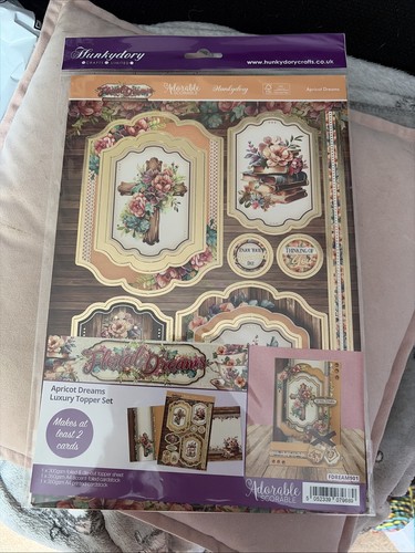 Hunkydory card kit apricot - kit,