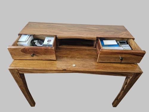 Solid rosewood computer - rosewood, desk