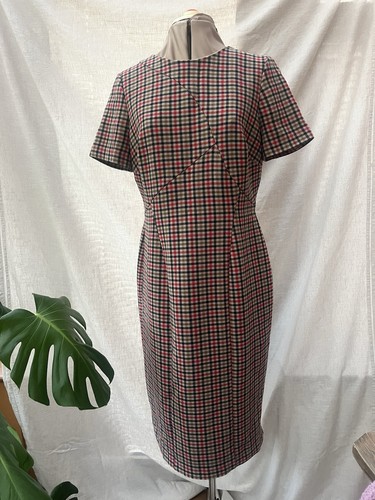 Autumnal red and tan plaid - tan,