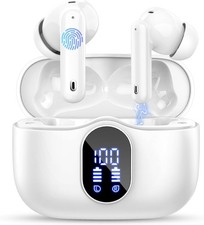 Wireless Earbuds Bluetooth 5.3 Headphones In Ear with 4 ENC Noise Cancelling Mic