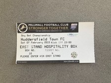 Millwall v Huddersfield Town