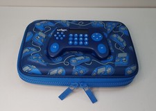 SMIGGLE BLUE VIDEO GAMES CONTROLLER HARD SHELL PENCIL CASE CALCULATOR SCHOOL