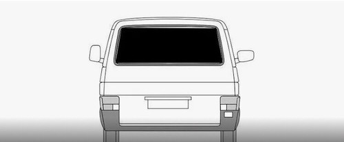 Transporter tailgate - vw, t4