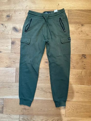 Green cargo joggers - green,