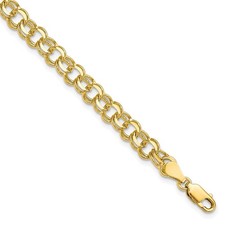 10KY Solid Double Link Charm