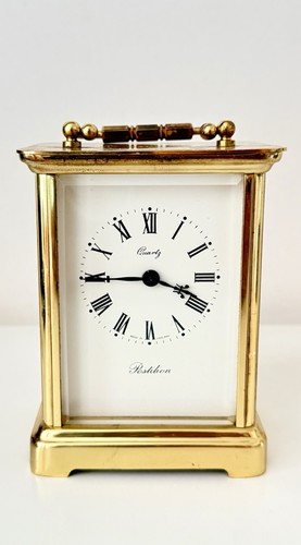 Vintage postilion brass quartz - postilion,