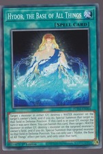 Hydor, the Base of All Things Common SPELL  Supreme Darkness Yugioh