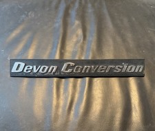 VW T25 Devon Conversion Badge For Tailgate Volkswagen Campervan  1979-1992 Rare