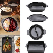Pre-Seasoned Cast Iron Braiser