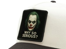 Joker Inspired Removable Patch Cap