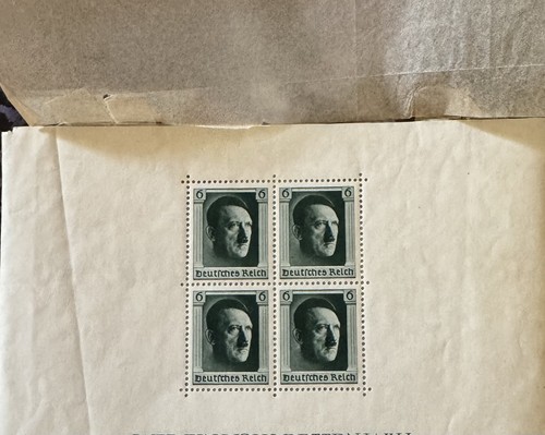 1930s block sheet - block,