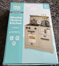 Aldi Little Town Cream Wooden