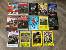 Motor cycle racing programmes