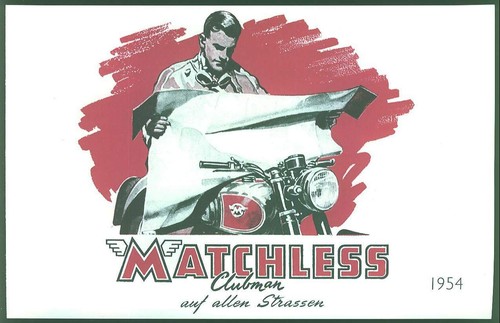 Matchless motorcycles 1954
