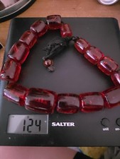 Cherry Bakelite Necklace Big