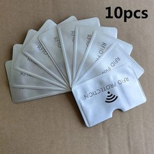 Rfid blocking card sleeves - blocking, 10