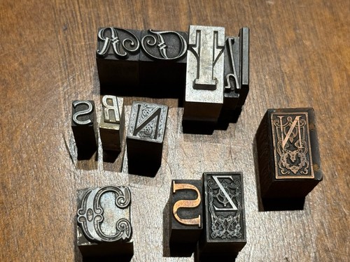 Vintage letterpress - vintage,