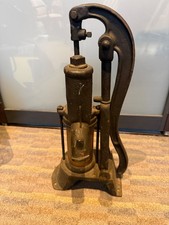 Antique Cast Iron Hand Water