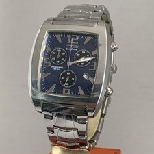 Citizen Mens Eco Drive 100 MT WR Chronograph Date Bracelet Watch H500-S013551