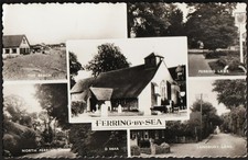 FERRING BY SEA multi-view postcard
