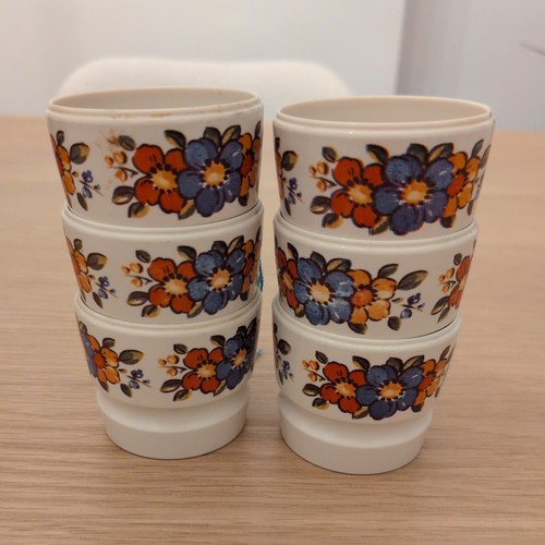 Vintage retro melamine egg - retro,