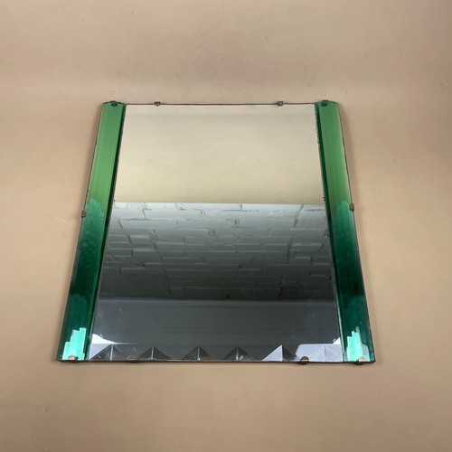 Art deco wall - deco, green