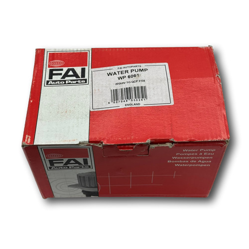 Water pump fits vauxhall - (new),