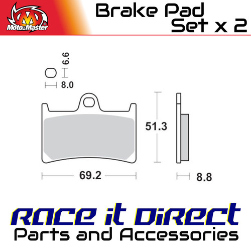 Brake pads for yamaha 1100 - pads,