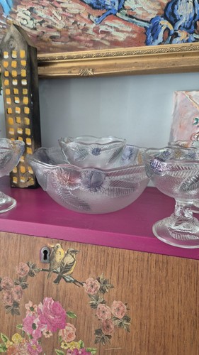Glass trifle bowl - bowl, 5