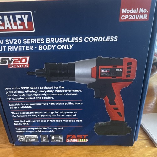 Sealey cordless brushless - cordless,