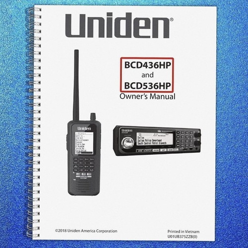 Uniden bcd436hp and - uniden, bcd536hp