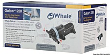 WHALE Gulper pump 220 12V