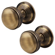 Lined Antique Brass Mortice