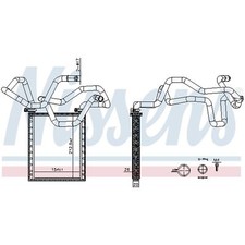 Heater Matrix For Toyota
