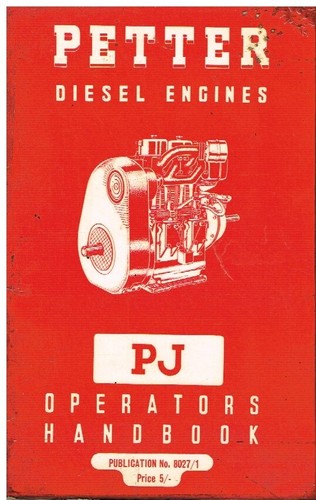 Petter pj1 pj2 diesel - pj1, engine