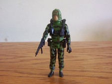Vintage Palitoy Action Force Z-Force Infantryman figure with accessories.