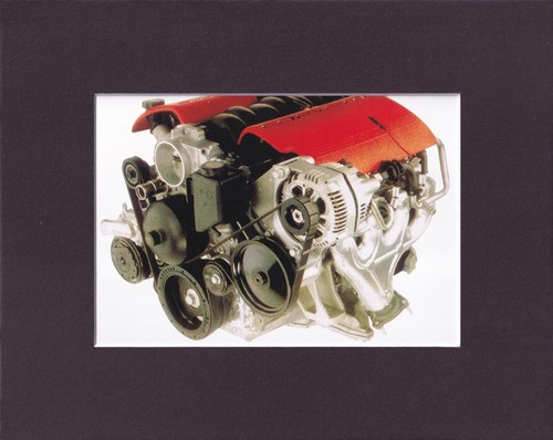 8x10 matted print - matted, car