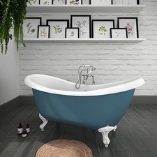 freestanding slipper bath new