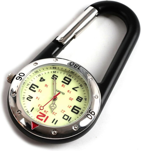 Clip carabiner luminous - clip, on