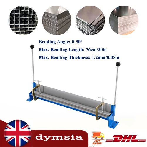 Manual sheet metal folder - 30",