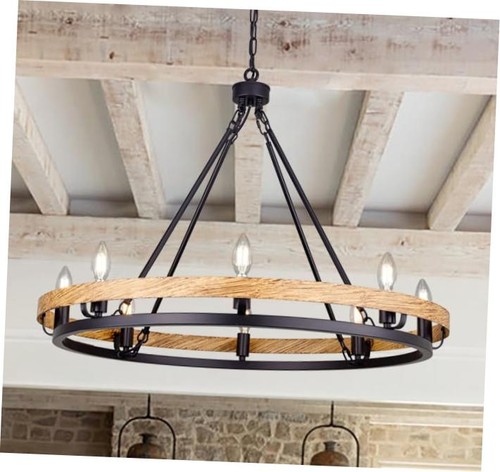 Rustic chandelier wood - rustic, chandelier,