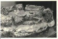 Press Photo Dessert on