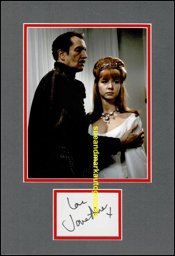 Jane asher signed autograph - asher,