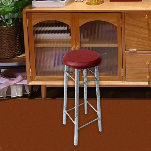 Doll house wooden - doll, bar