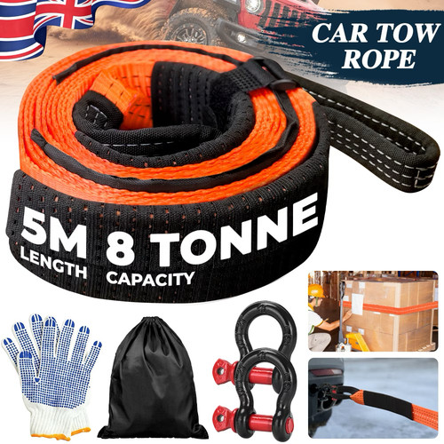 Orange tow strap tons - tow,