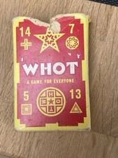 WHOT! Vintage 1960s Card Game