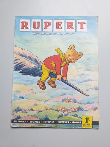 Rupert bear adventure book - rupert,