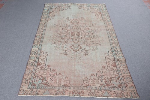Vintage turkish large rug - large,