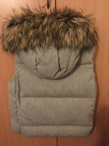 Gap grey wool gilet - grey,