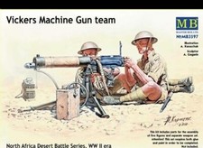 Masterbox 3597 1:35th scale Vickers Machine Gun team North Africa Desert Battle
